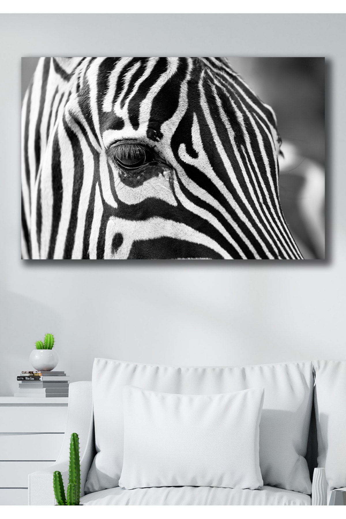 Zebra Kanvas Duvar Tablo