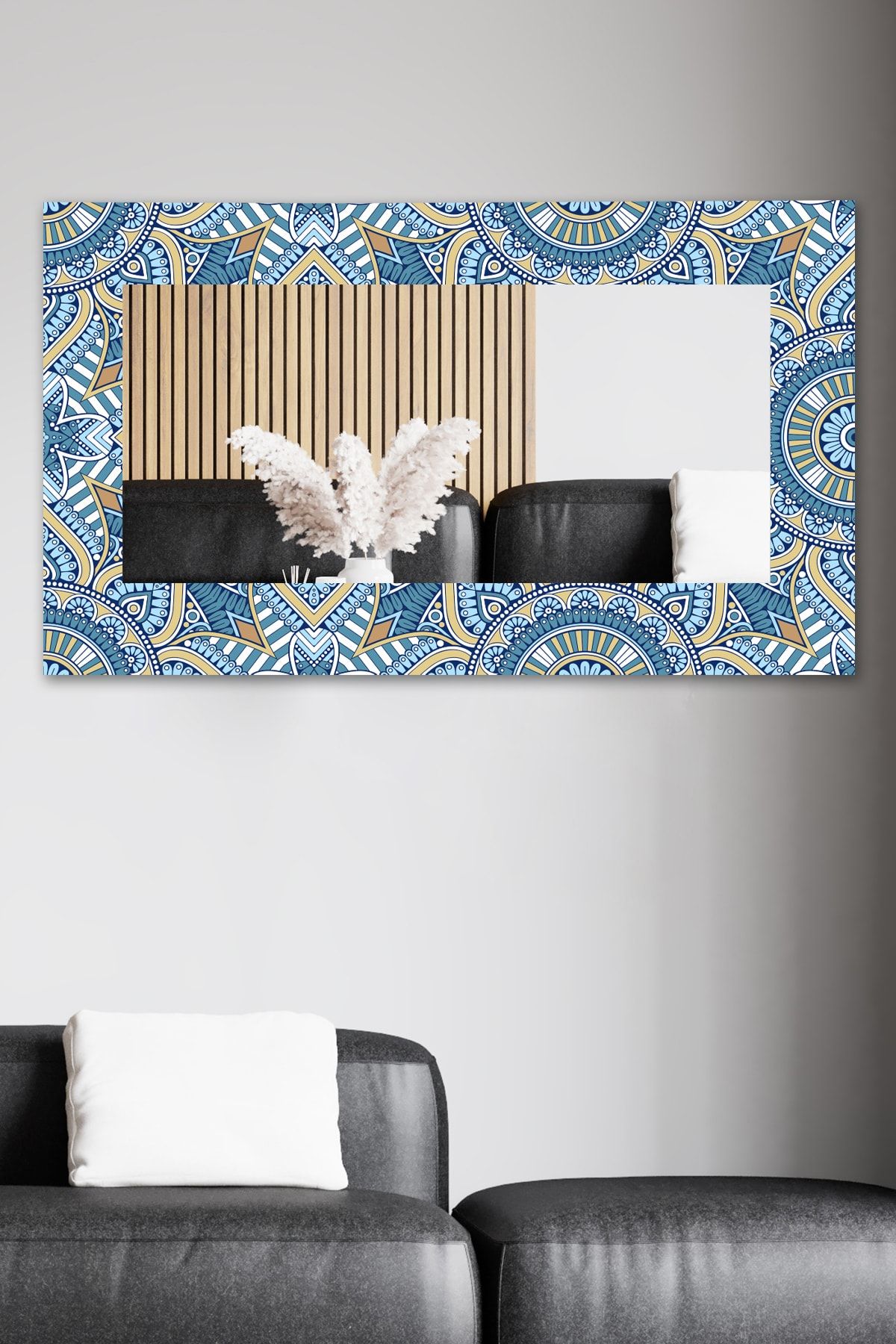 Blue Blanc Duvar Aynası 60x100