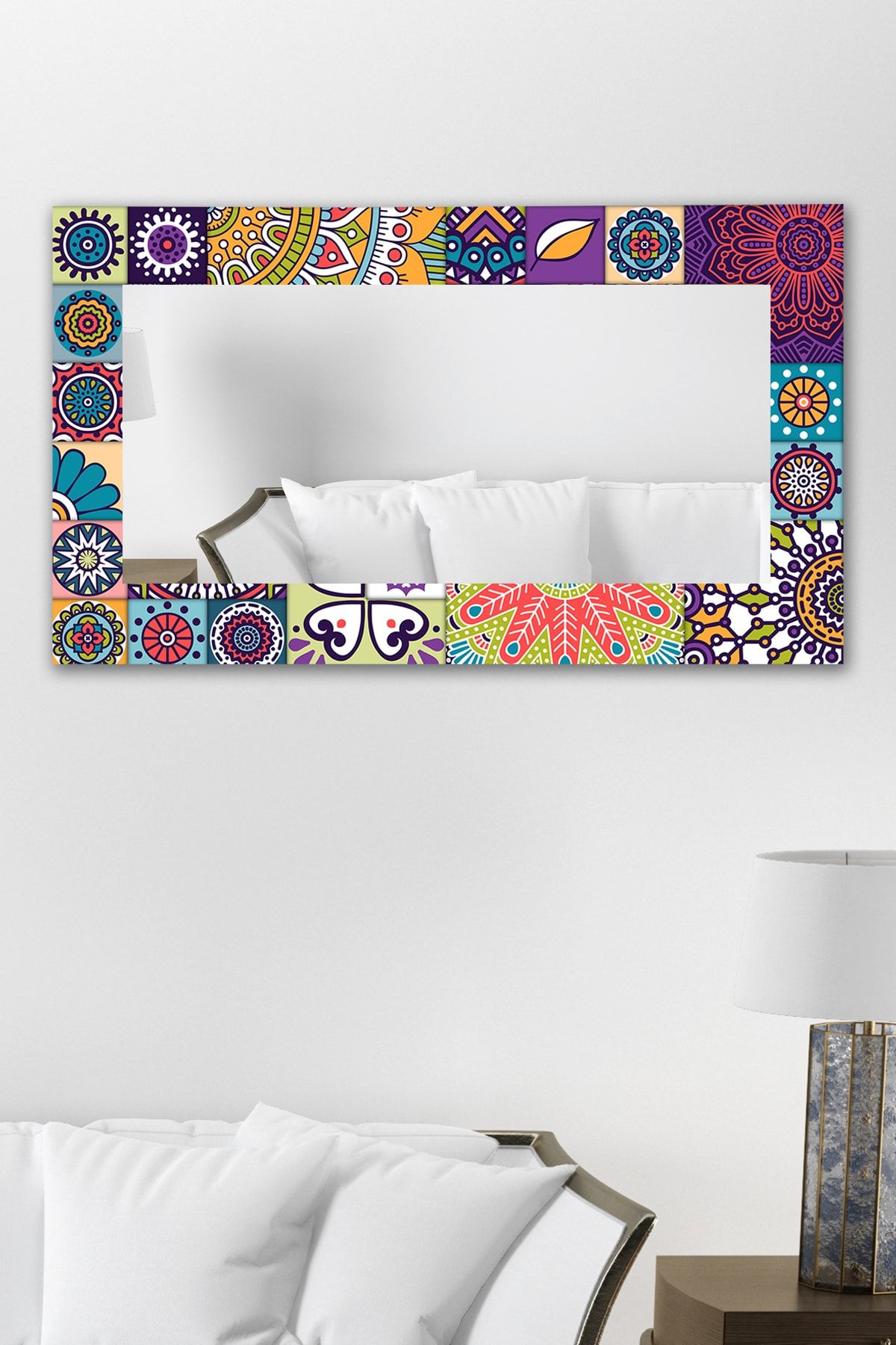 Colorful Mix Duvar Aynası60x100